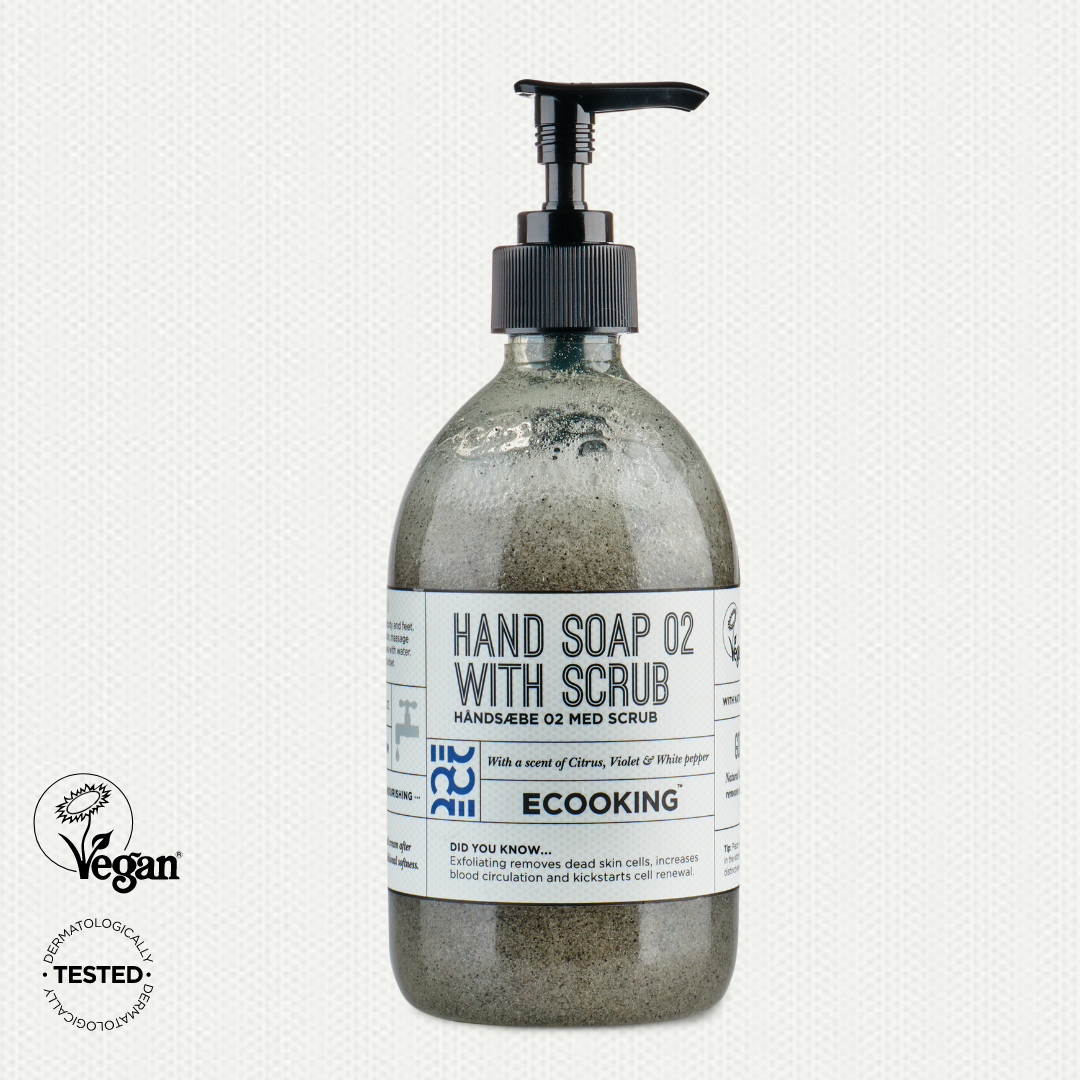 ECOOKING HAND SOAP 02 WITH SCRUB, 500ml