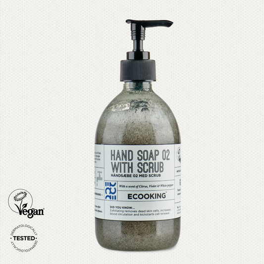 ECOOKING HAND SOAP 02 WITH SCRUB, 500ml