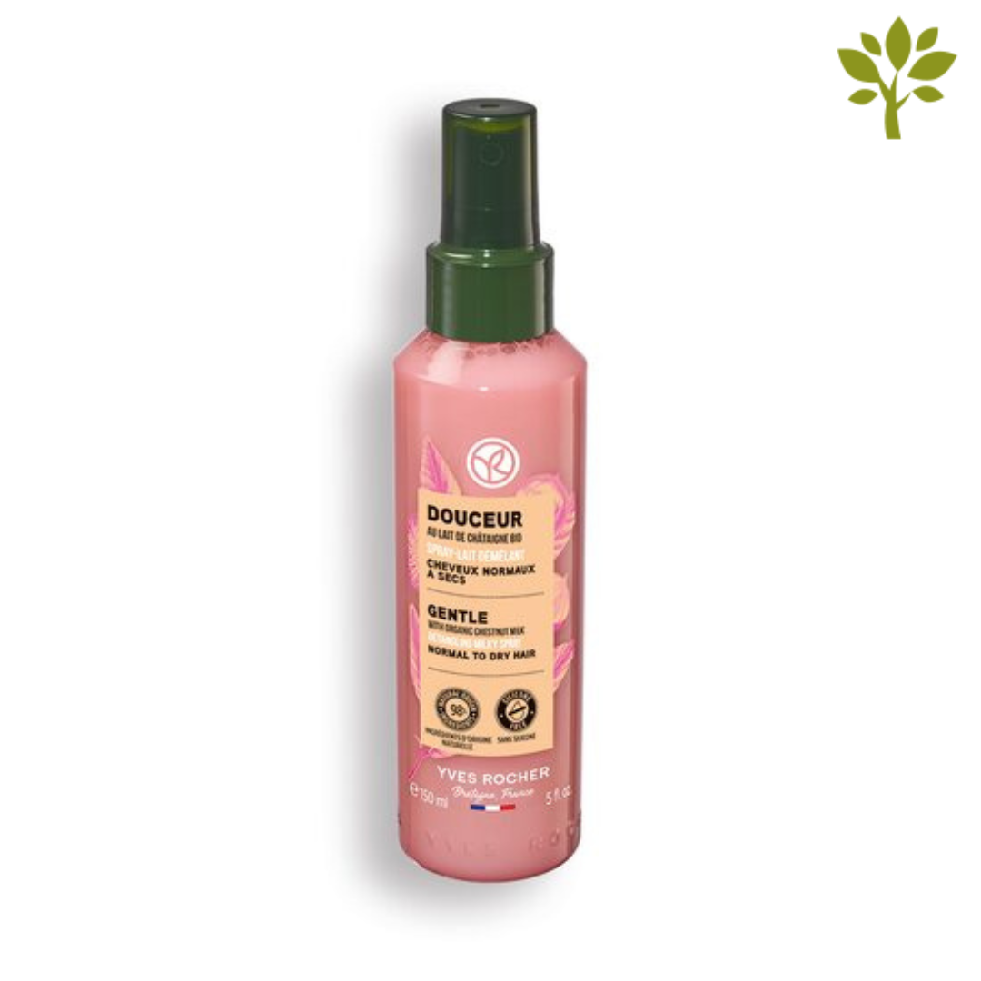 Gentle Detangling Spray with organic chestnut milk, 150ml