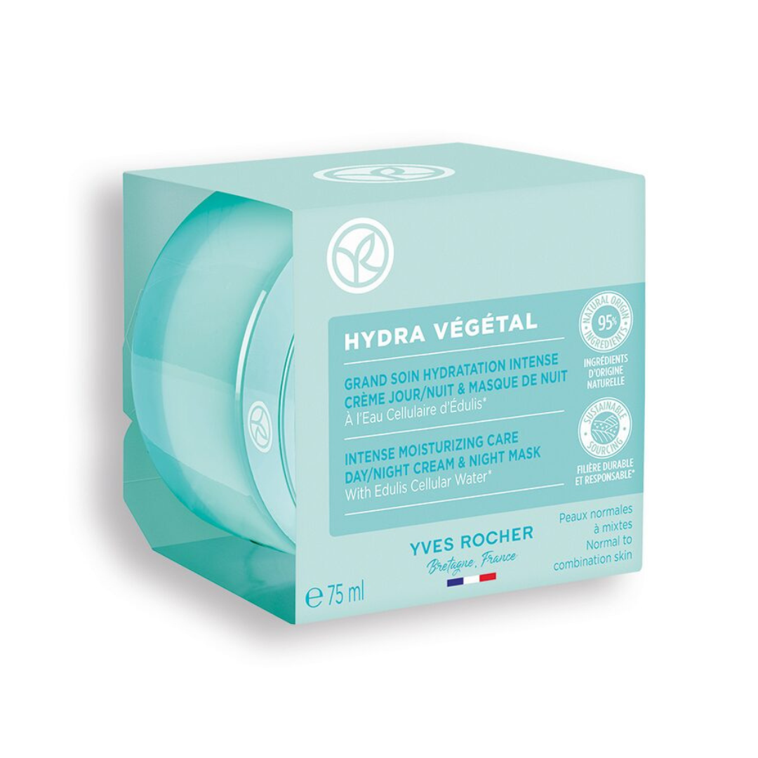 HYDRA VEGETAL Intense Moisturizing Cream Day/Night & Nihgt mask 75ml