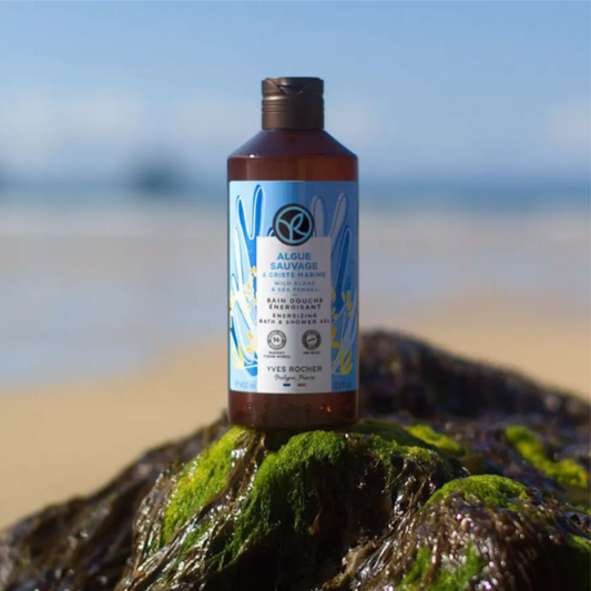 BAIN DE NATURE Wild Algae & Sea Fennel Energizing Shower Gel 400ml