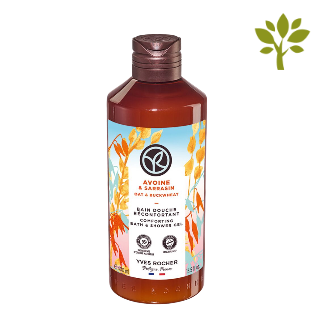 BAIN DE NATURE Oat & Buckwheat  Shower Gel 400ml