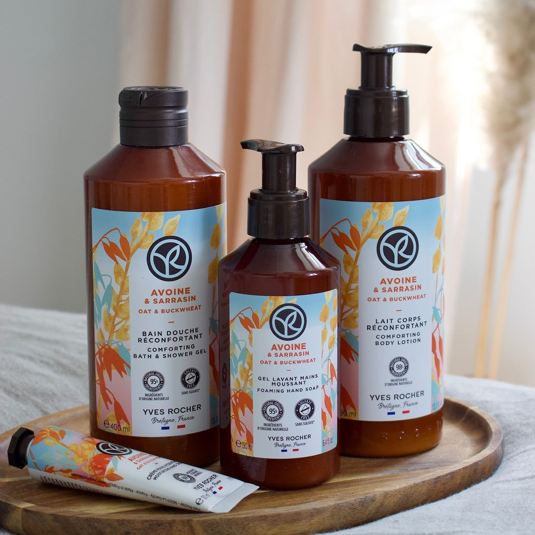 BAIN DE NATURE Oat & Buckwheat Body Lotion 390ml