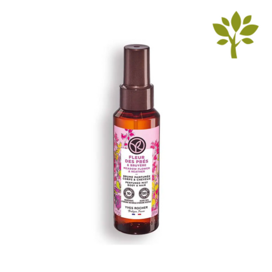 BAIN DE NATURE Meadow Flower & Heather Perfumed Mist Hair & Body 100ml