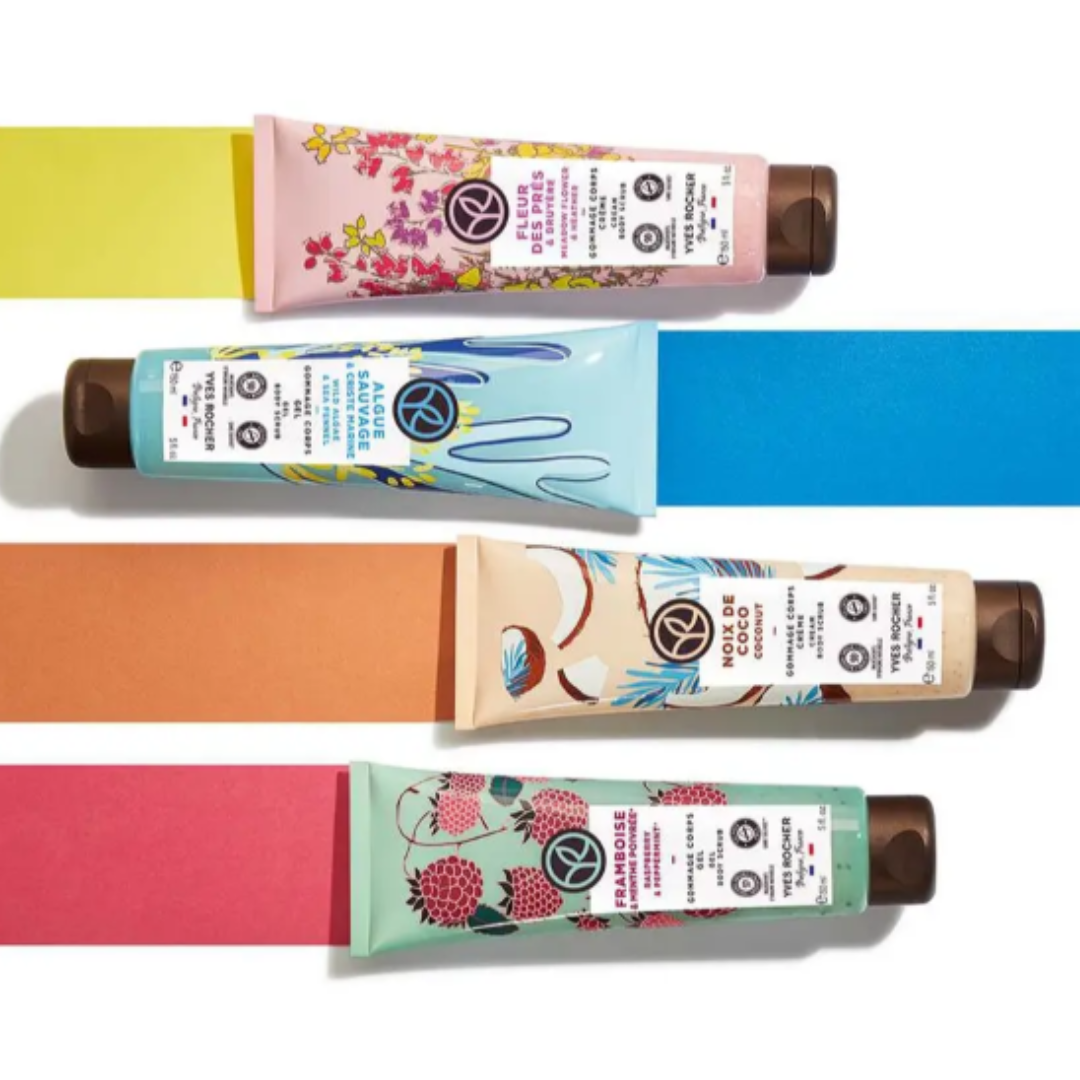 BAIN DE NATURE Wild Algae & Sea Fennel Gel Body Scrub 150ml