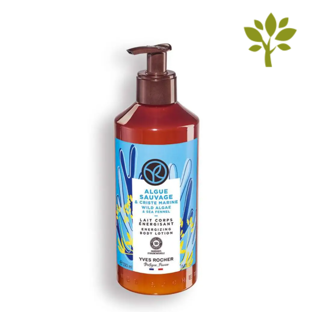 BAIN DE NATURE Wild Algae & Sea Fennel Energizing Body Lotion 390ml