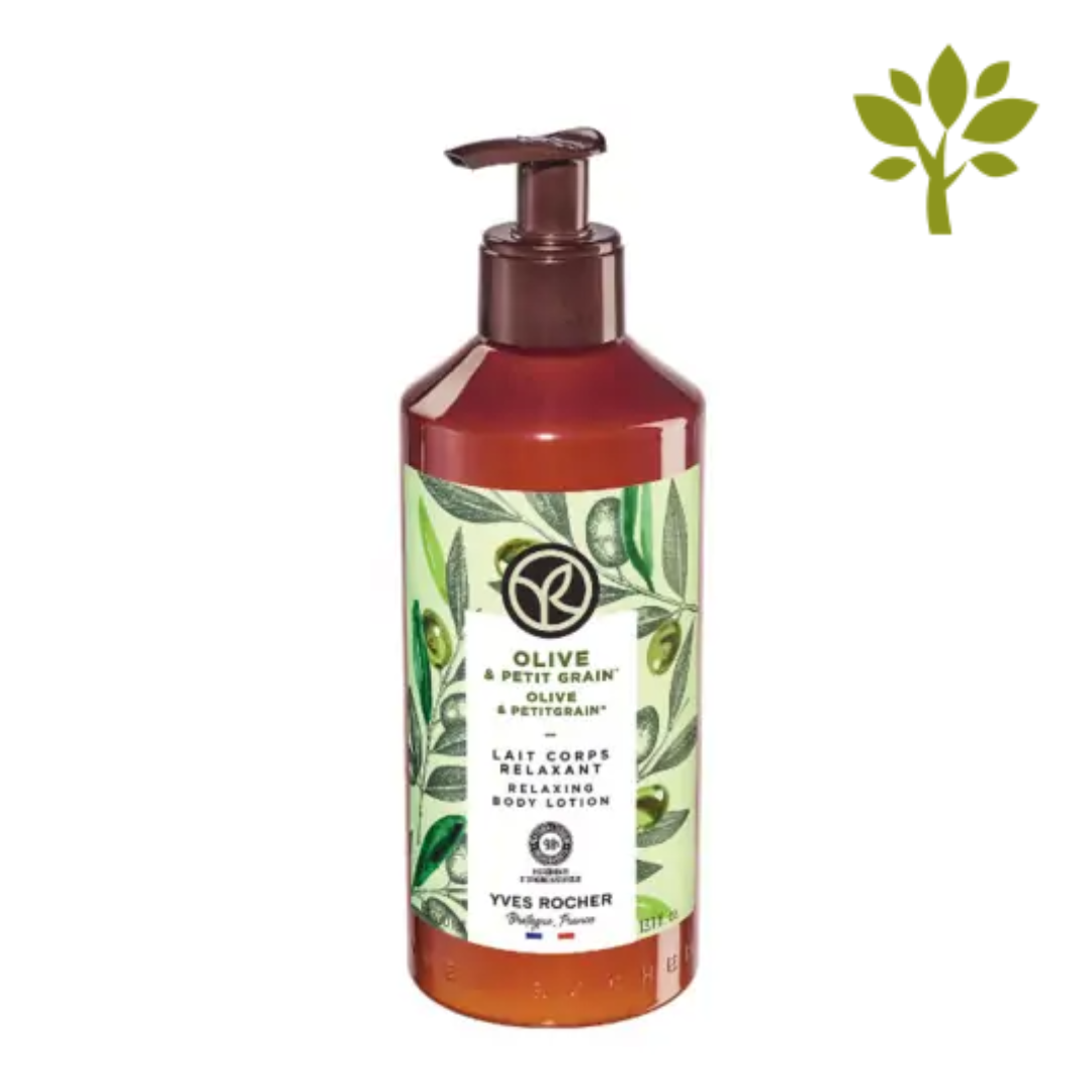 BAIN DE NATURE Olive & Petitgrain Relaxing Body Lotion390ml