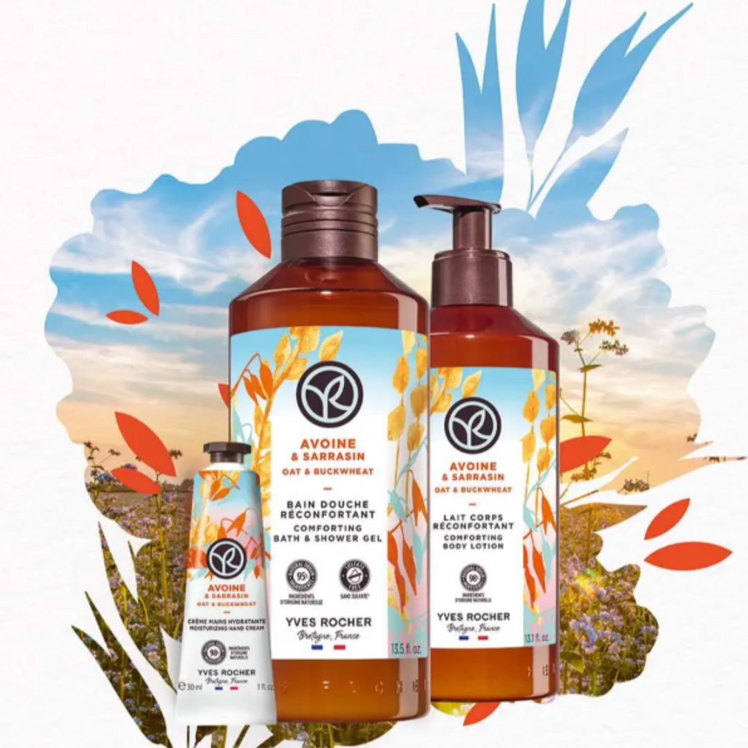 BAIN DE NATURE Oat & Buckwheat Body Lotion 390ml