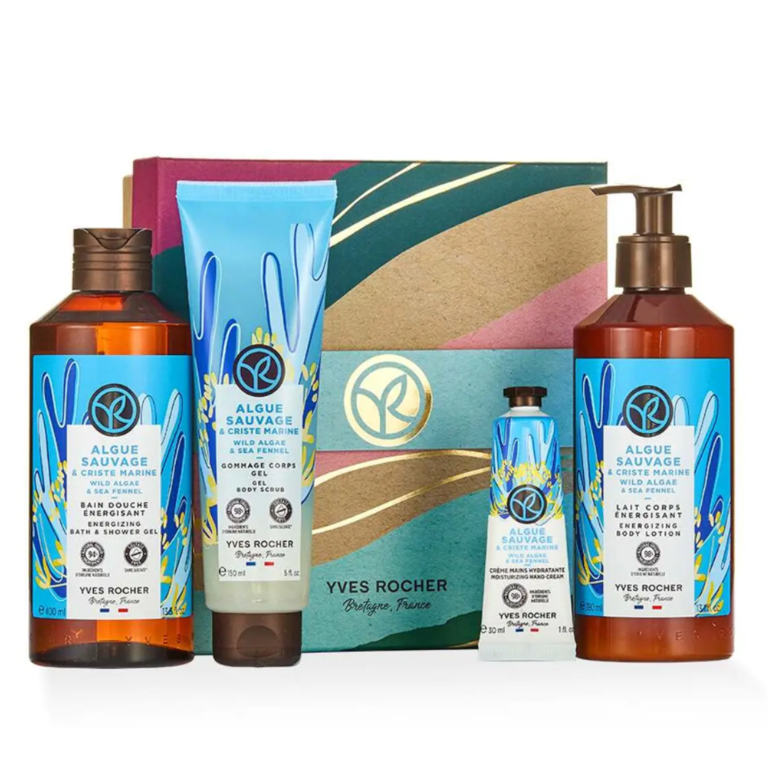 BAIN DE NATURE Wild Algae & Sea Fennel Energizing Body Lotion 390ml