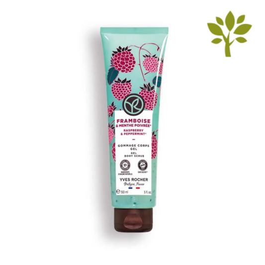 BAIN DE NATURE Raspberry & Peppermint Energizing Body Scrub 150ml