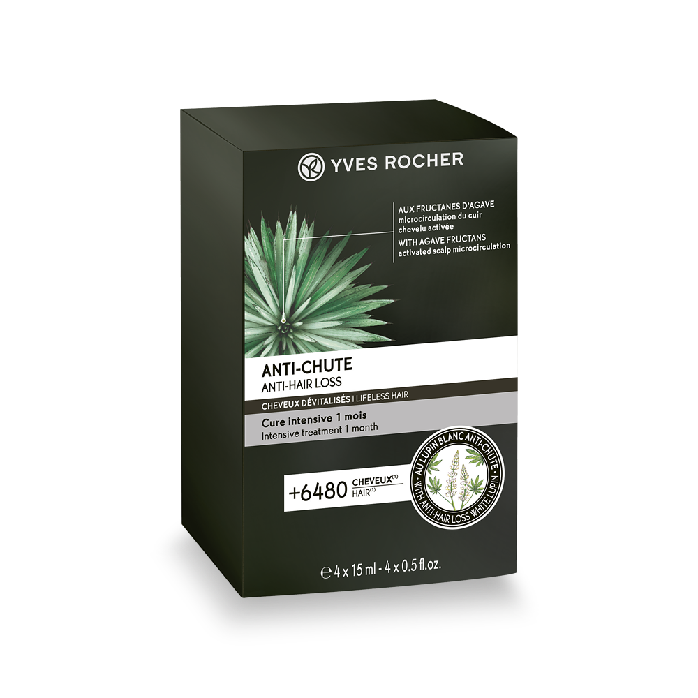 Intensive Hair Treatment 1-month, 4x15ml ampoules