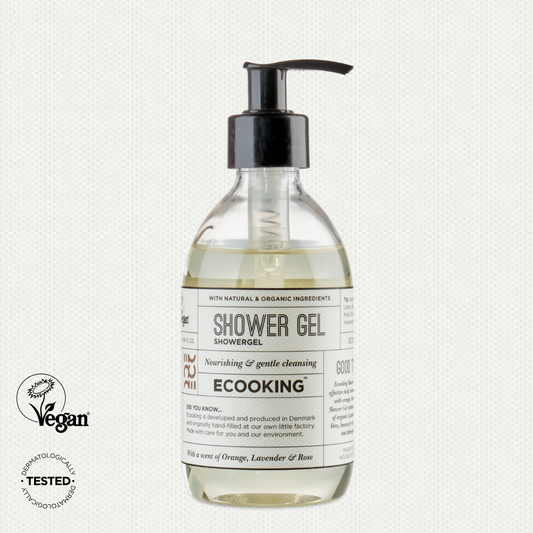 ECOOKING SHOWER GEL with niacinamide and natural essential oils, 300ml