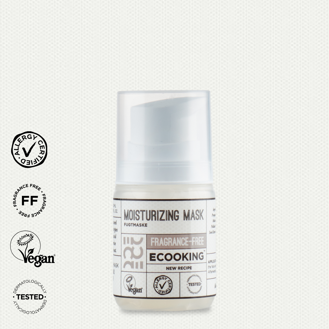 ECOOKING MOISTURIZING MASK with pumpkin seed extract, hypoallergenic, 50ml