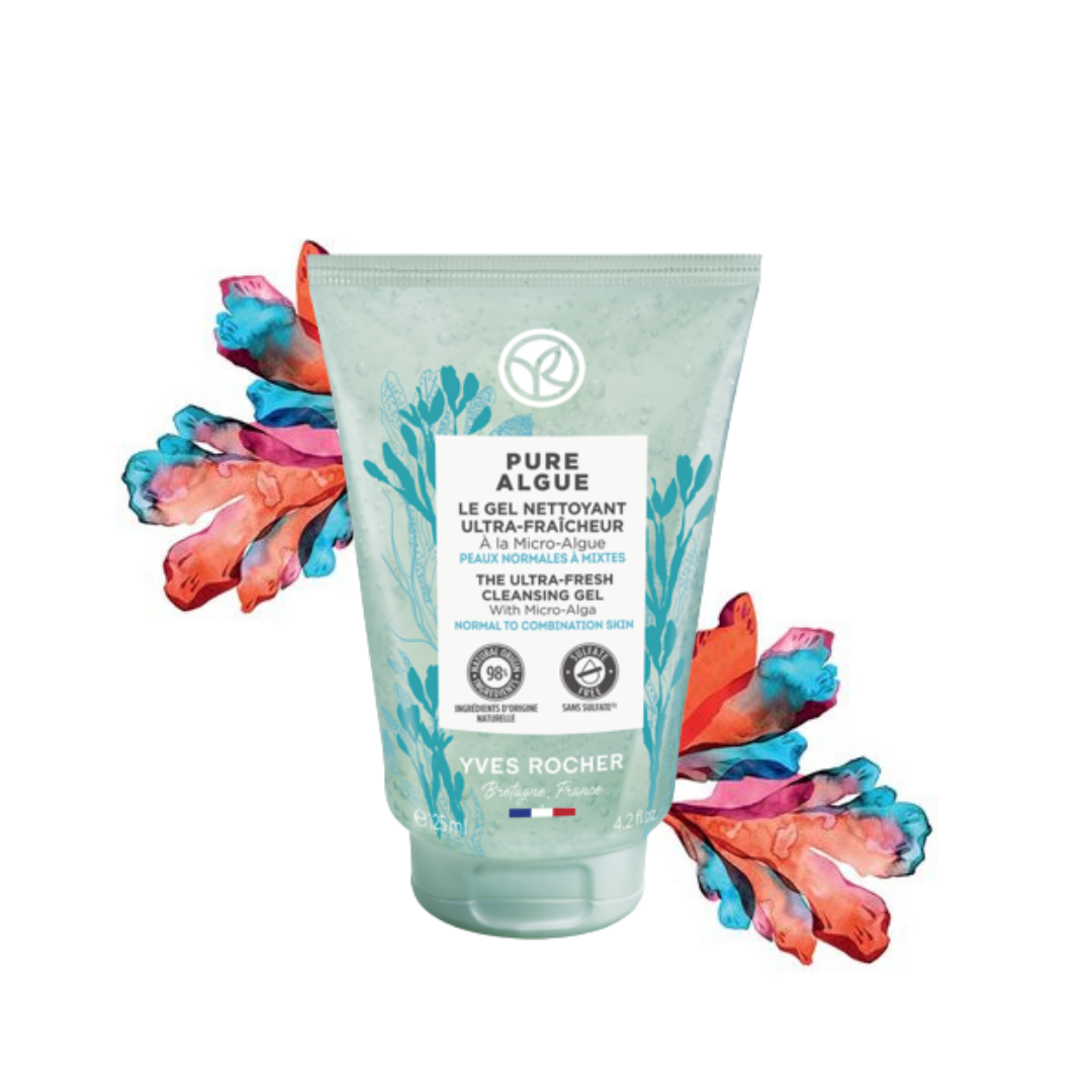 PURE ALGUE Ultra-fresh Cleansing Gel, 125 ml
