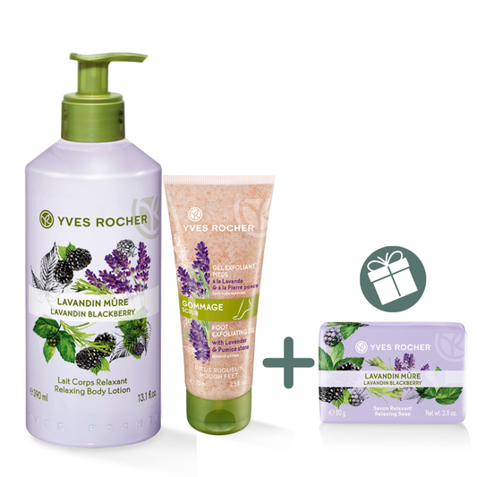 SET For Feet With Lavender + GIFT LAVANDIN Relaxing Soap