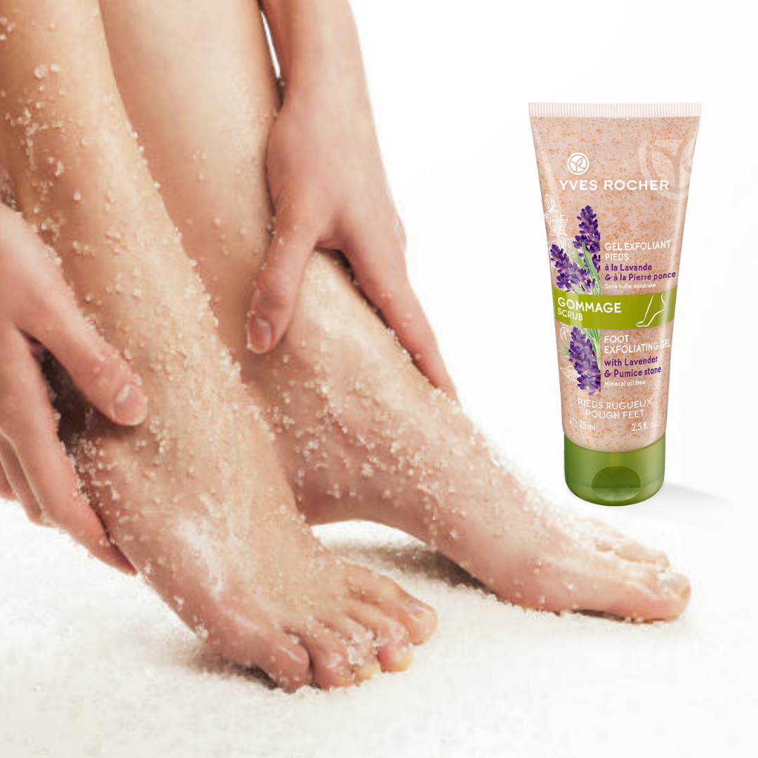 SET For Feet With Lavender + GIFT LAVANDIN Relaxing Soap