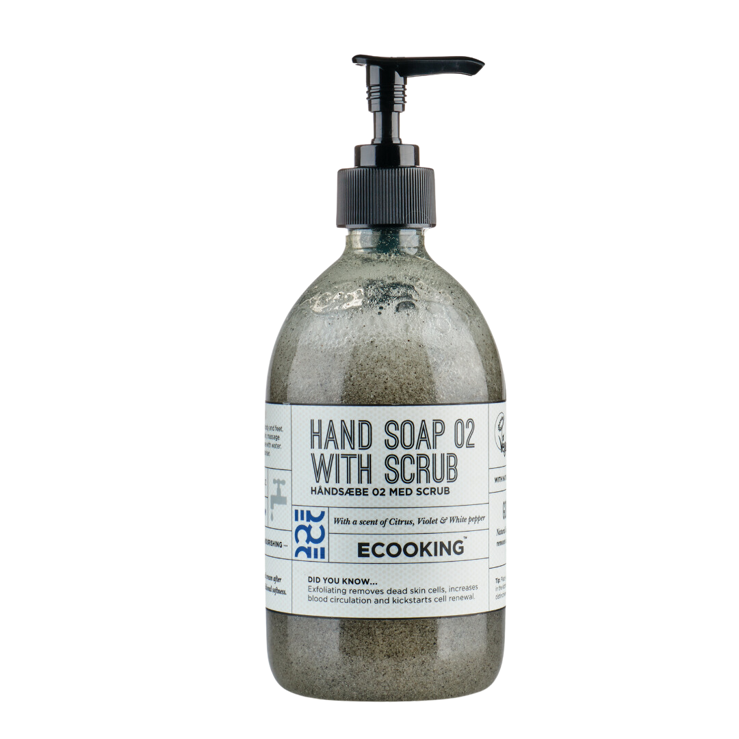 ECOOKING HAND SOAP 02 WITH SCRUB, 500ml