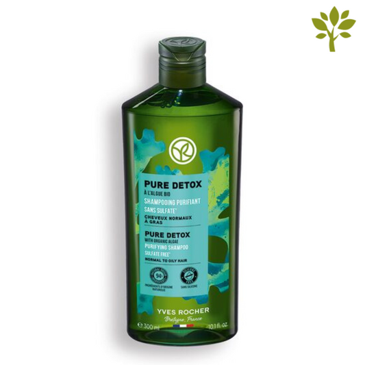 PURE DETOX SHAMPOO for normal/oily hair with Organic Algae extract, 300ml