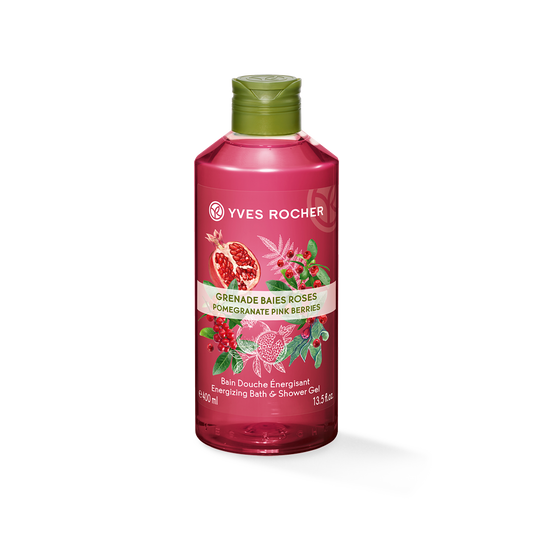 POMEGRANATE PINK BERRIES Energizing Bath and Shower Gel 400ml