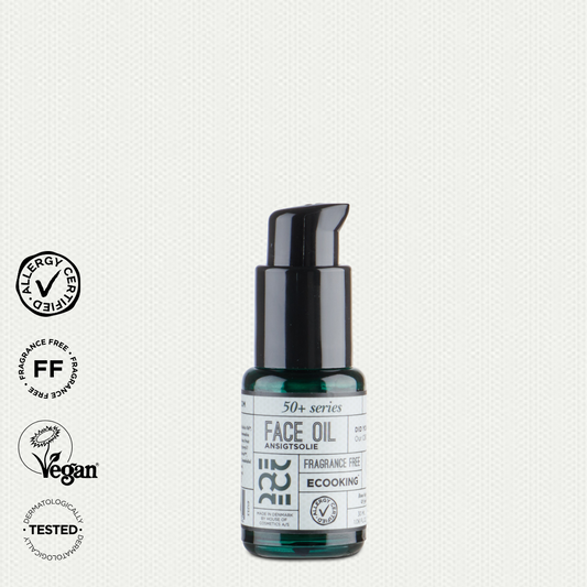 ECOOKING 50+ FACE OIL with CBD from citrus peel, hypoallergenic 30ml