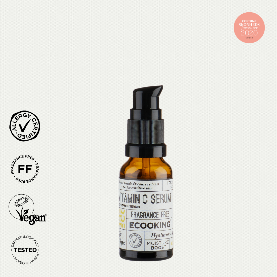 ECOOKING VITAMIN C SERUM for brighter and even skin tone, hypoallergenic 20ml