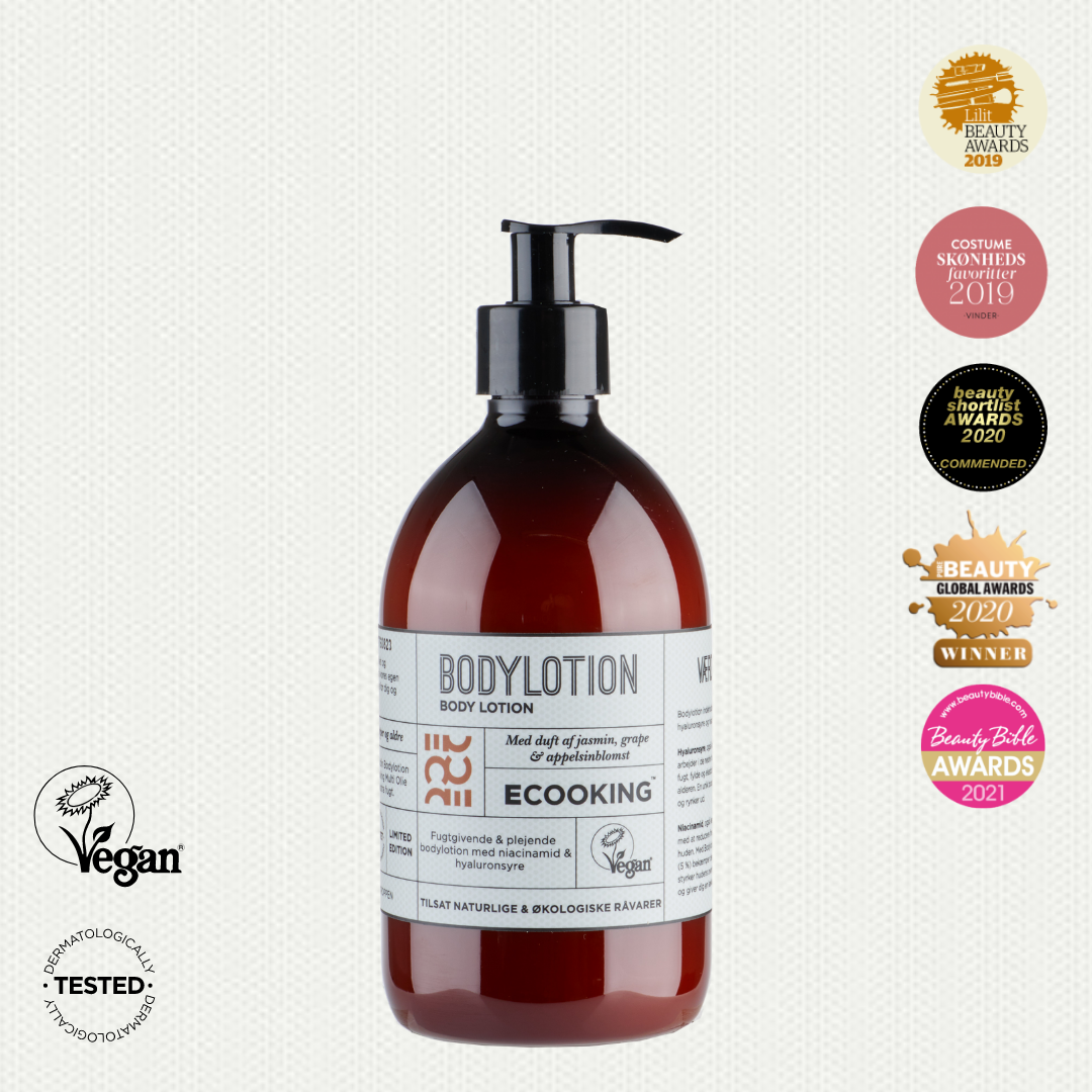 ECOOKING BODY LOTION with niacinamide and hyaluronic acid, 300ml