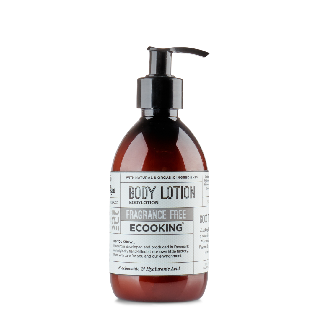 ECOOKING BODY LOTION with niacinamide and hyaluronic acid, hypoallergenic, 300ml