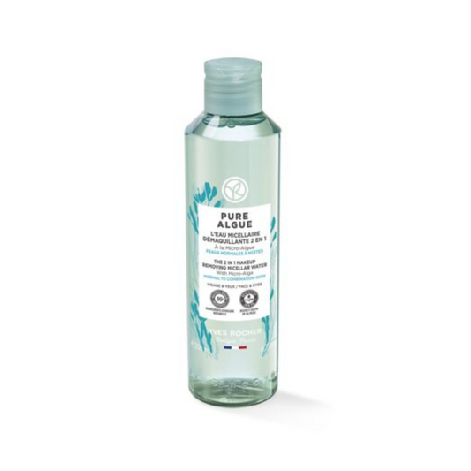 PURE ALGUE 2 in 1 Makeup Removing Micellar Water, 200ml