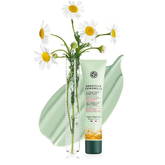 SENSITIVE CAMOMILLE Corrective Green Cream for Sensitive Skin 50ml